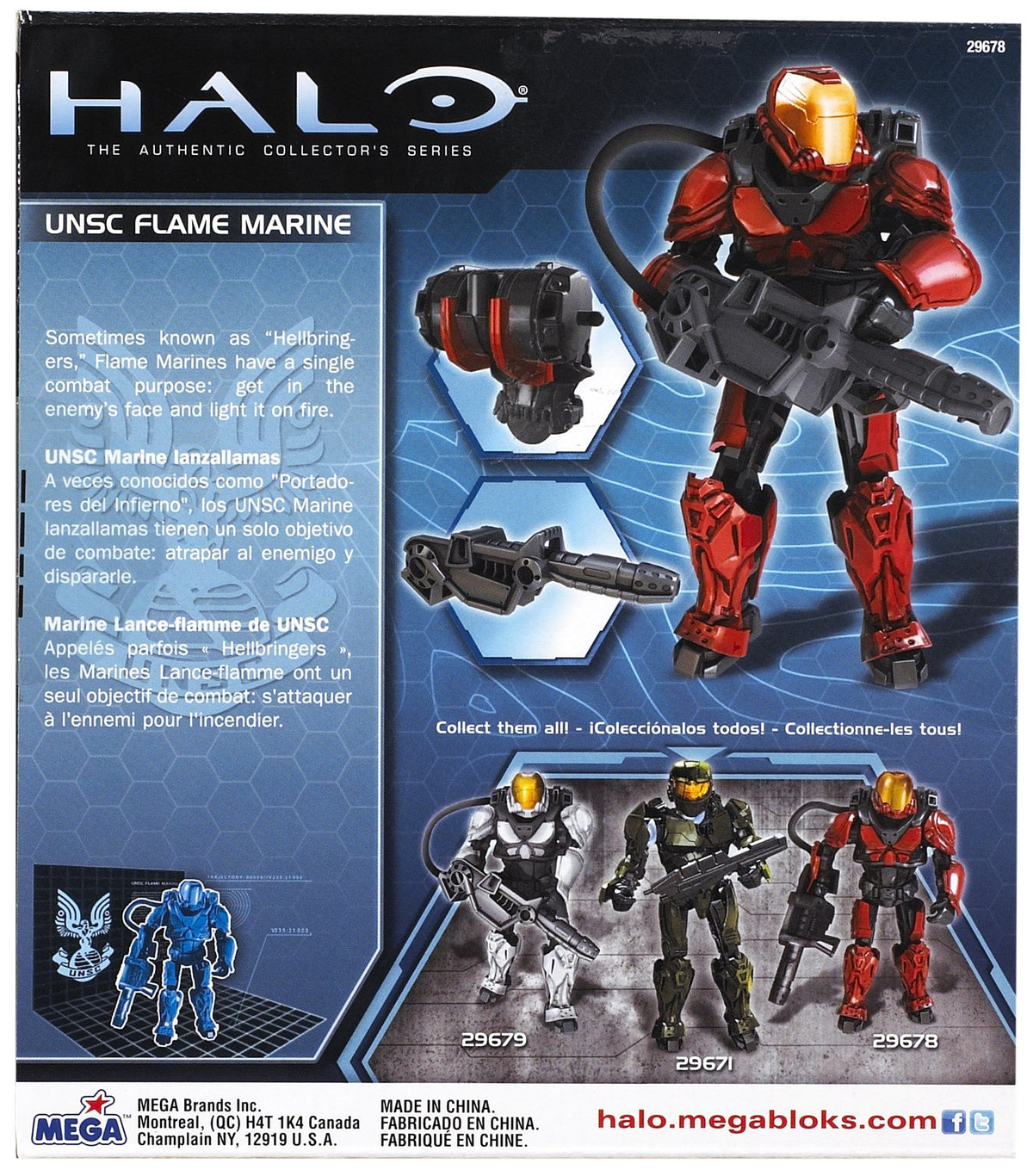 Mega Bloks UNSC Flame Marine