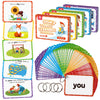 Coogam Sight Words Educational Flashcards - 220 Dolch Sightwords Game with Pictures & Sentences,Literacy Learning Reading Cards Toy