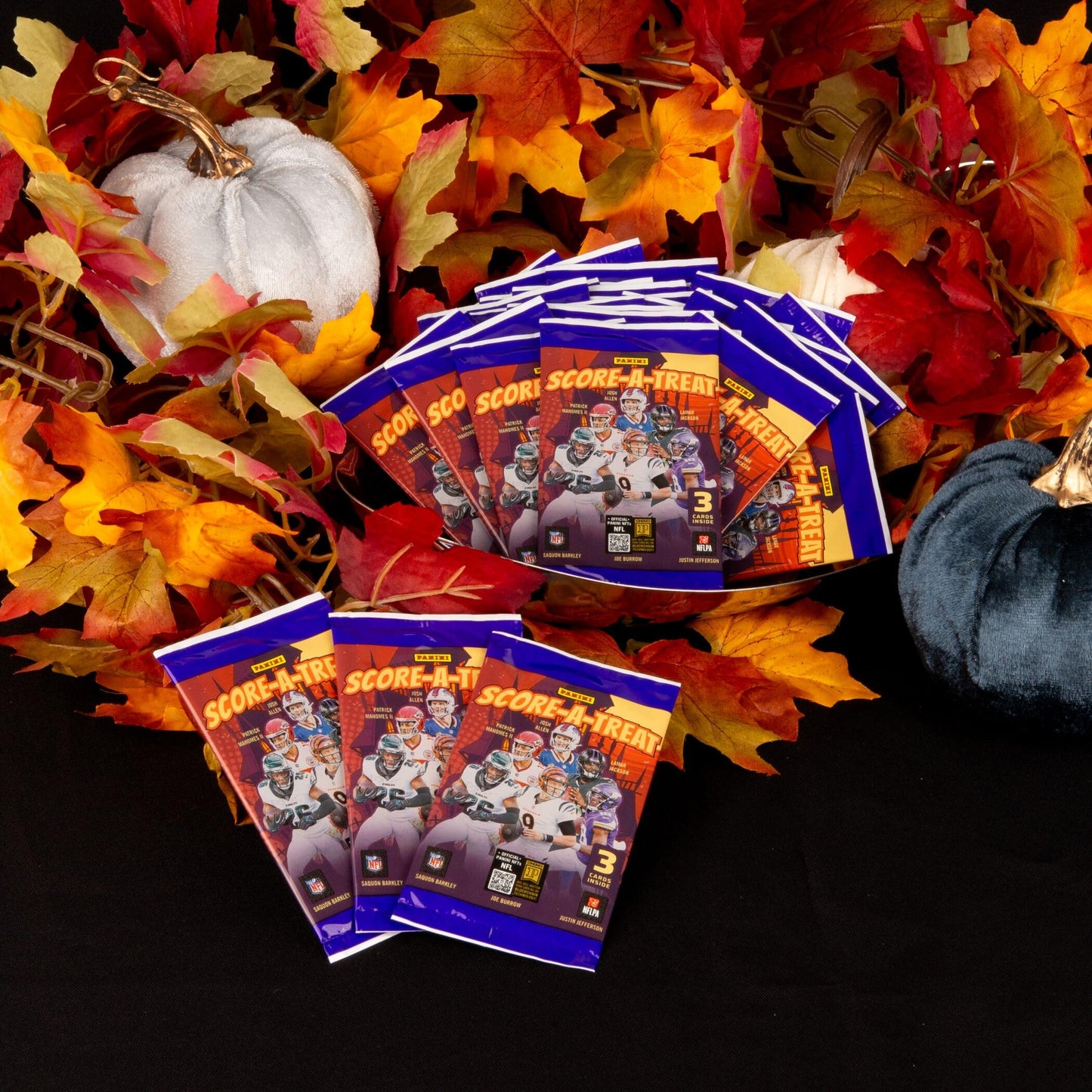 2025-26 Panini Score A Treat NFL Halloween Treat Packs - Official Trading Cards - Trick-or-Treat Candy Alternative - Limited Edition Football Cards