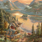Ceaco - Thomas Kinkade Lakeside Splendor - 1000 Piece Puzzle for Adults