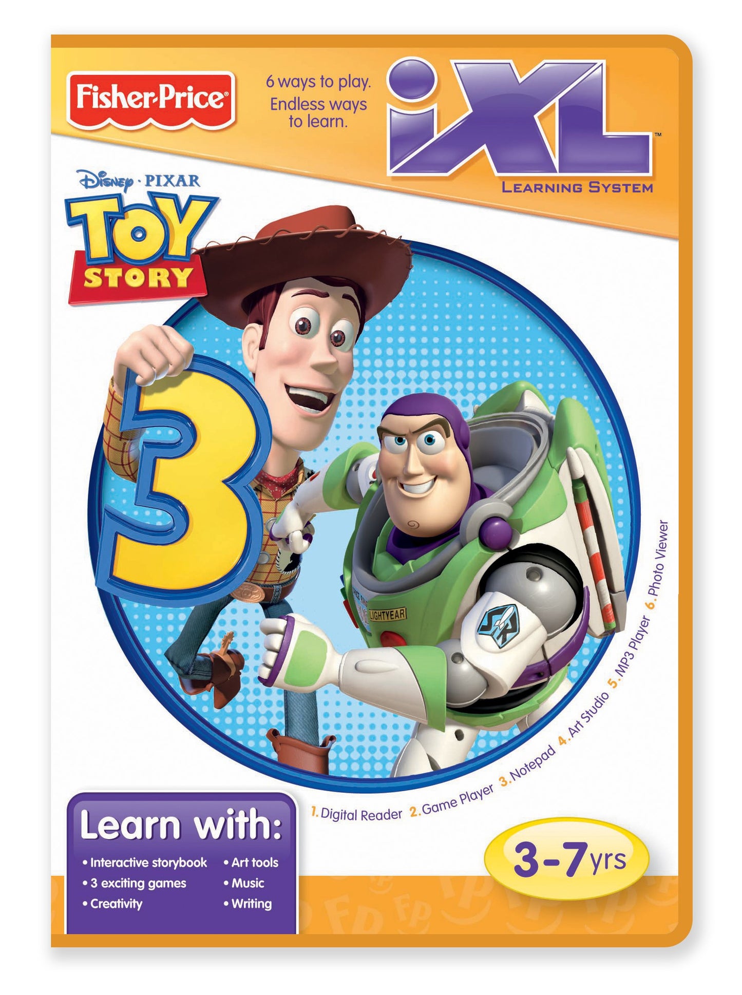 Toy Story 4 iXL Learning System Software Toy Story 3