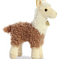 Aurora® Realistic Miyoni® 2 Tone Llama Stuffed Animal - Lifelike Details Make a Cherished Companion - Perfect for Decorating Bedrooms or Classrooms
