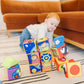 Melissa & Doug K's Kids Match and Build Soft Blocks Set