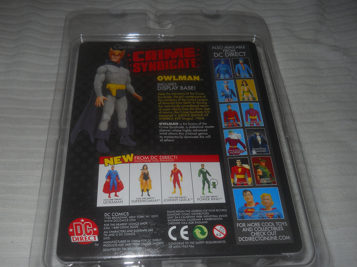 Classic Crime Syndicate: Owlman Action Figure