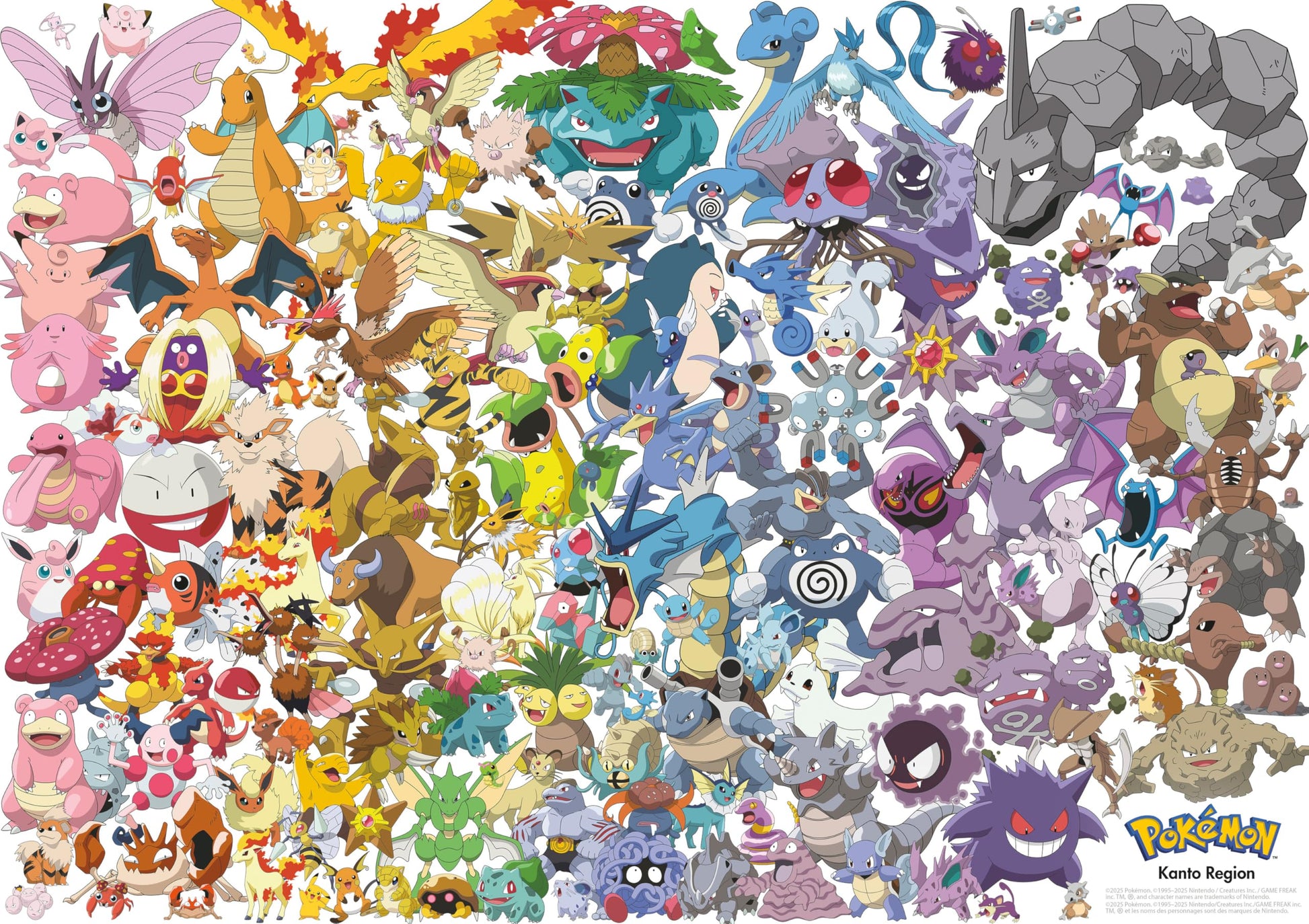Buffalo Games - Pokémon Kanto 151-500 Piece Jigsaw Puzzle for Adults