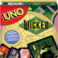 Mattel Games UNO Wicked Card Game for Kid, Adult & Family Nights, Parties, Travel & Camping, Inspired by the Movie