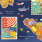 Blue Lobster 1000 Piece Puzzle (Postcards from Italy)