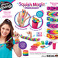 Shimmer 'n Sparkle Squish Magic Bubble Bands Loom Band Making kit, Friendship Bracelets Crafting Toy Rubber Bands Set