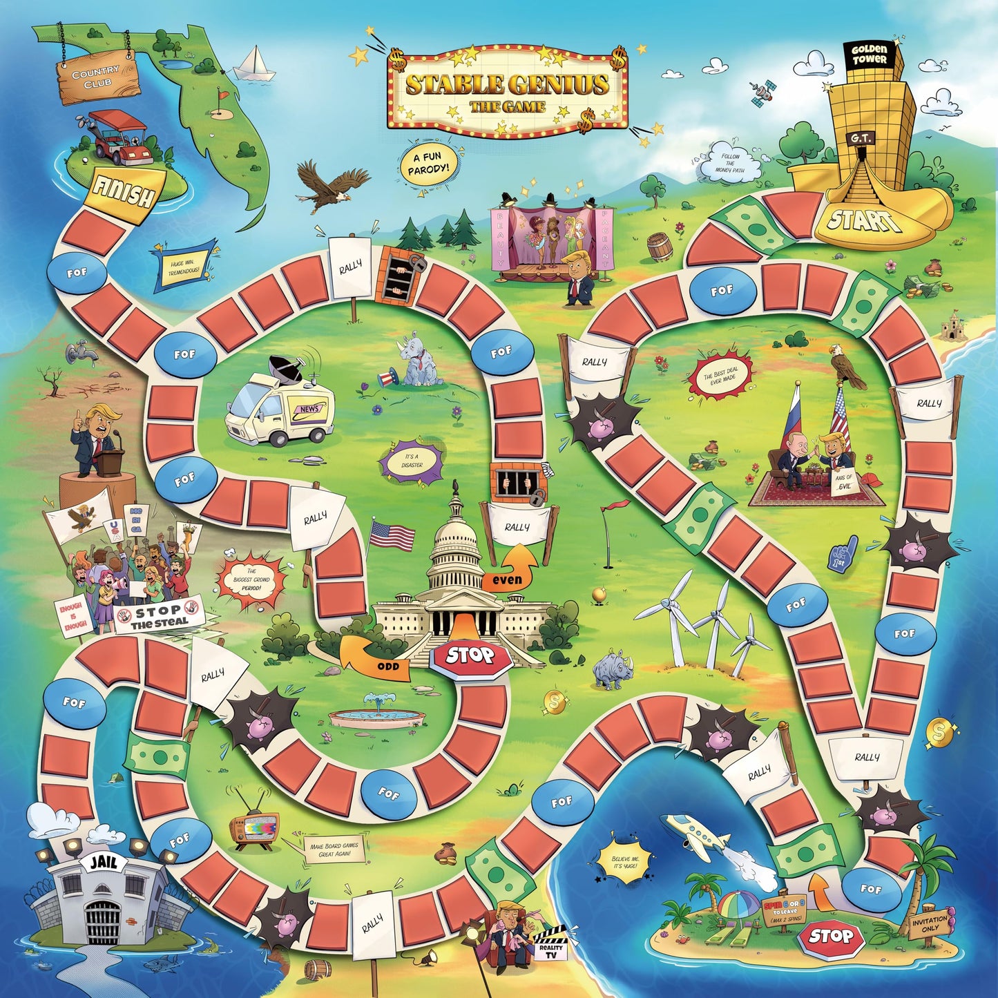 Stable Genius The Game