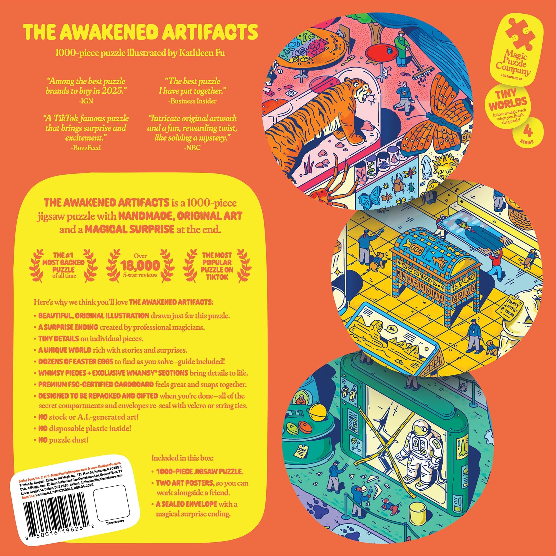 The Awakened Artifacts • 1000-Pc. Puzzle by Magic Puzzle Company • Series 4