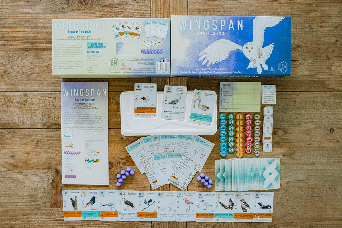 Stonemaier Games: Wingspan European Expansion by Elizabeth Hargrave