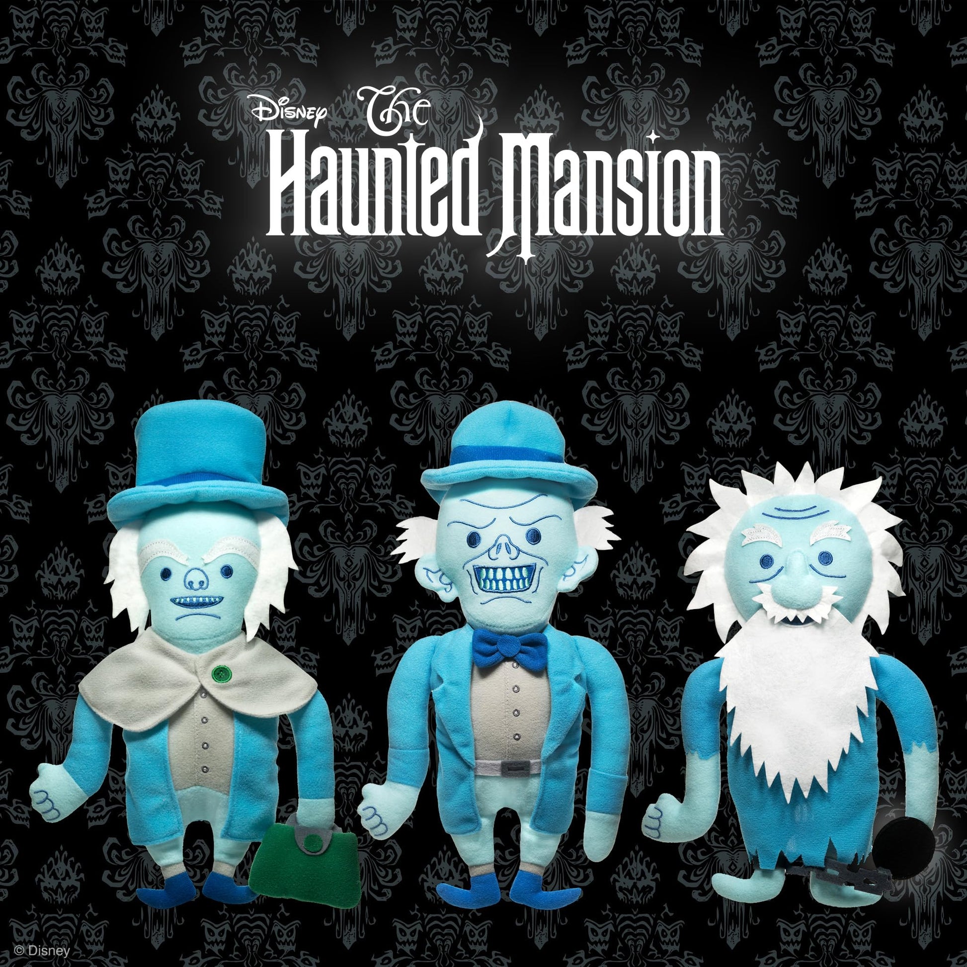 Super7 Plush Disney Haunted Mansion Traveling Ghost (Phineas) - 17" Plush Toy Classic Disney Collectibles and Retro Toys