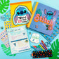 Fashion Angels Disney's Stitch 3-Ring Binder Stationery Set