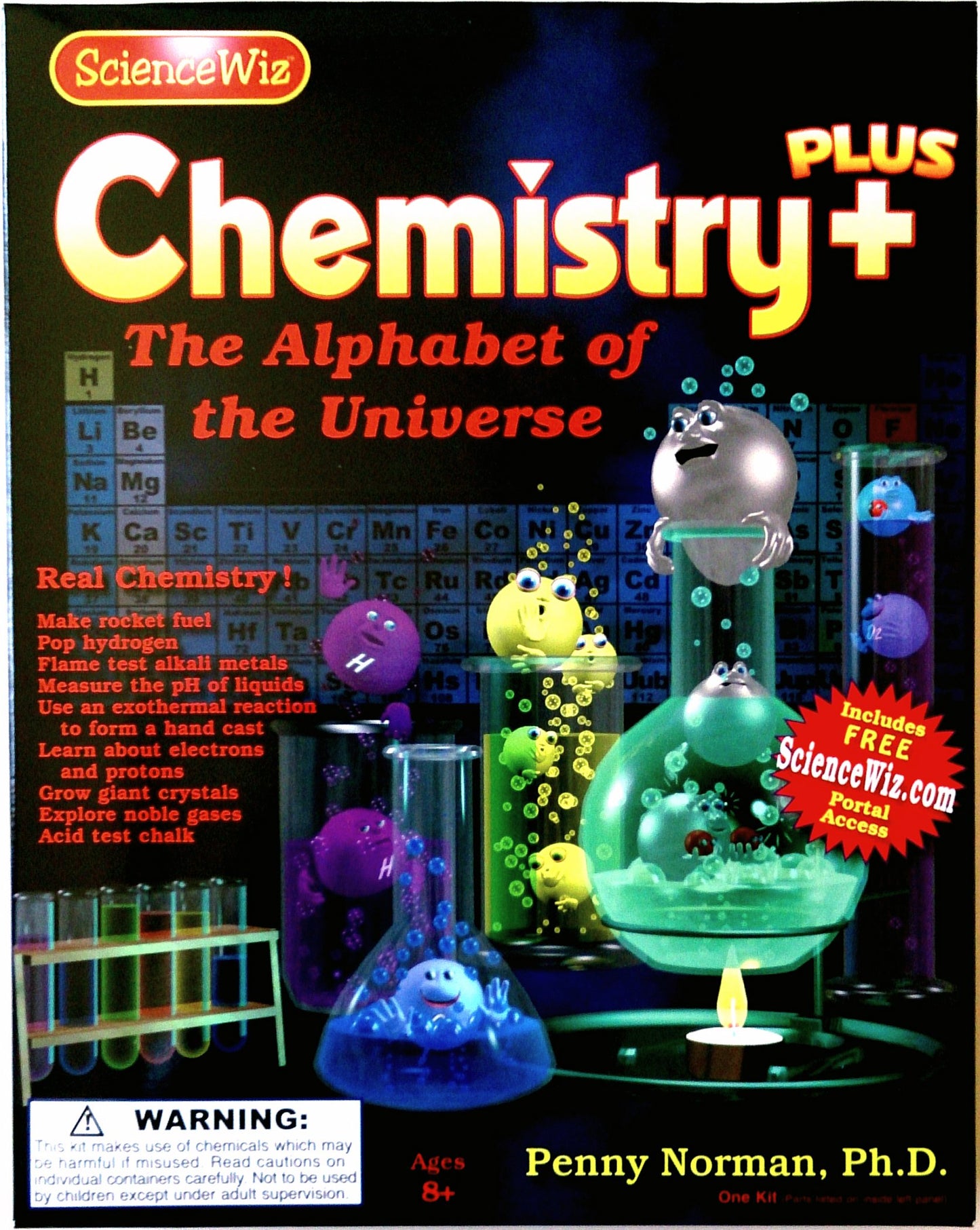 Science Wiz - Chemistry Plus Experiment Kit