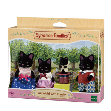 Sylvanian Families 5530 Midnight Cat Family - Dollhouse Playsets