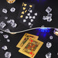 Playing Cards 2 Pack, Plastic Playing Cards Waterproof, Deck of Cards 2 Pack, Cool Black Palying Cards for Adults, Premium Standard Poker Card Set