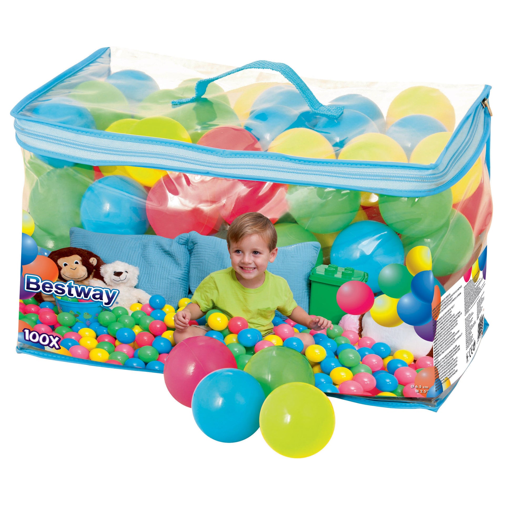 Bestway UP IN & OVER Splash & Play 100 Play Balls