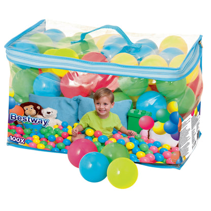 Bestway UP IN & OVER Splash & Play 100 Play Balls