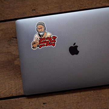 Old School Sticker Set (3 Pack) - Strong Adhesive Waterproof Old School Joseph Blue Pulaski - No Fade, Used for Laptop, Mug, Water Bottle and Outdoors