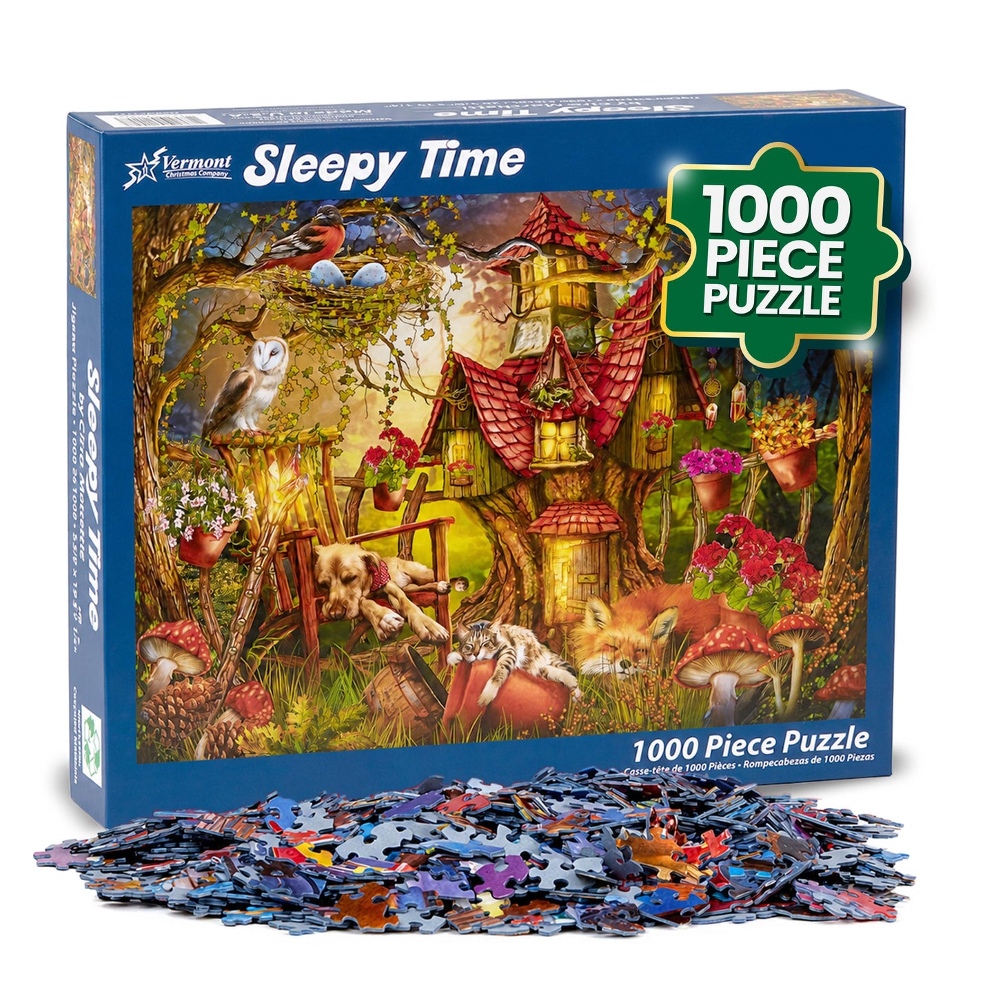 VCC Sleepy Time1000 Piece Jigsaw Puzzle for Adults