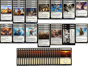 Elite Angel Deck - Mono White - Very Powerful - Modern Legal - Custom Built - Magic The Gathering - MTG - 60 Card!
