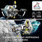 Lego City Lunar Space Station, 60349 NASA Inspired Building Toy, Model Set with Docking Capsule, Labs and 5 Astronaut Minifigures