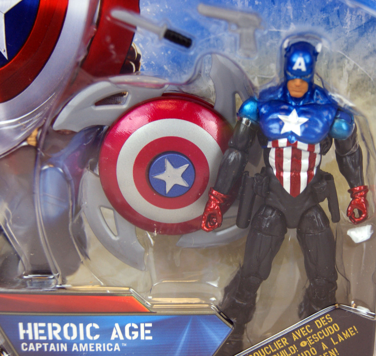 Captain America Movie 4 Inch Series 2 Action Figure Heroic Age Captain America Bucky