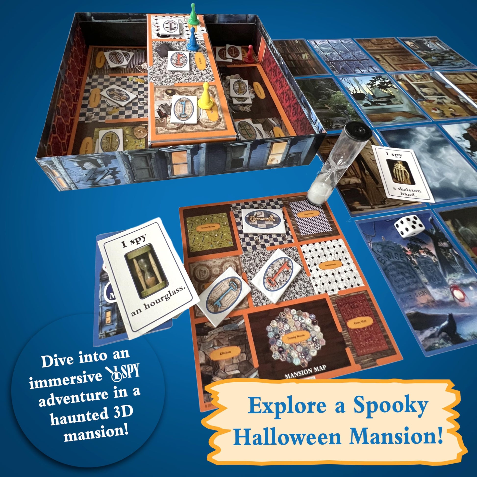 Briarpatch, I SPY Spooky Mansion Game, Based On Search and Find Books, Preschool Learning For Kids
