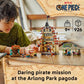 LEGO ONE PIECE Battle at Arlong Park Building Blocks - Pretend Play Building Toy for Boys & Girls, Ages 9+ - 5 Straw Hat Pirates Toy Figures & Playset