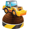 Creative Converting Construction Truck Birthday Honeycomb Centerpiece - 1pc Multi-color, 9 in x 11.5 in, 1 ct