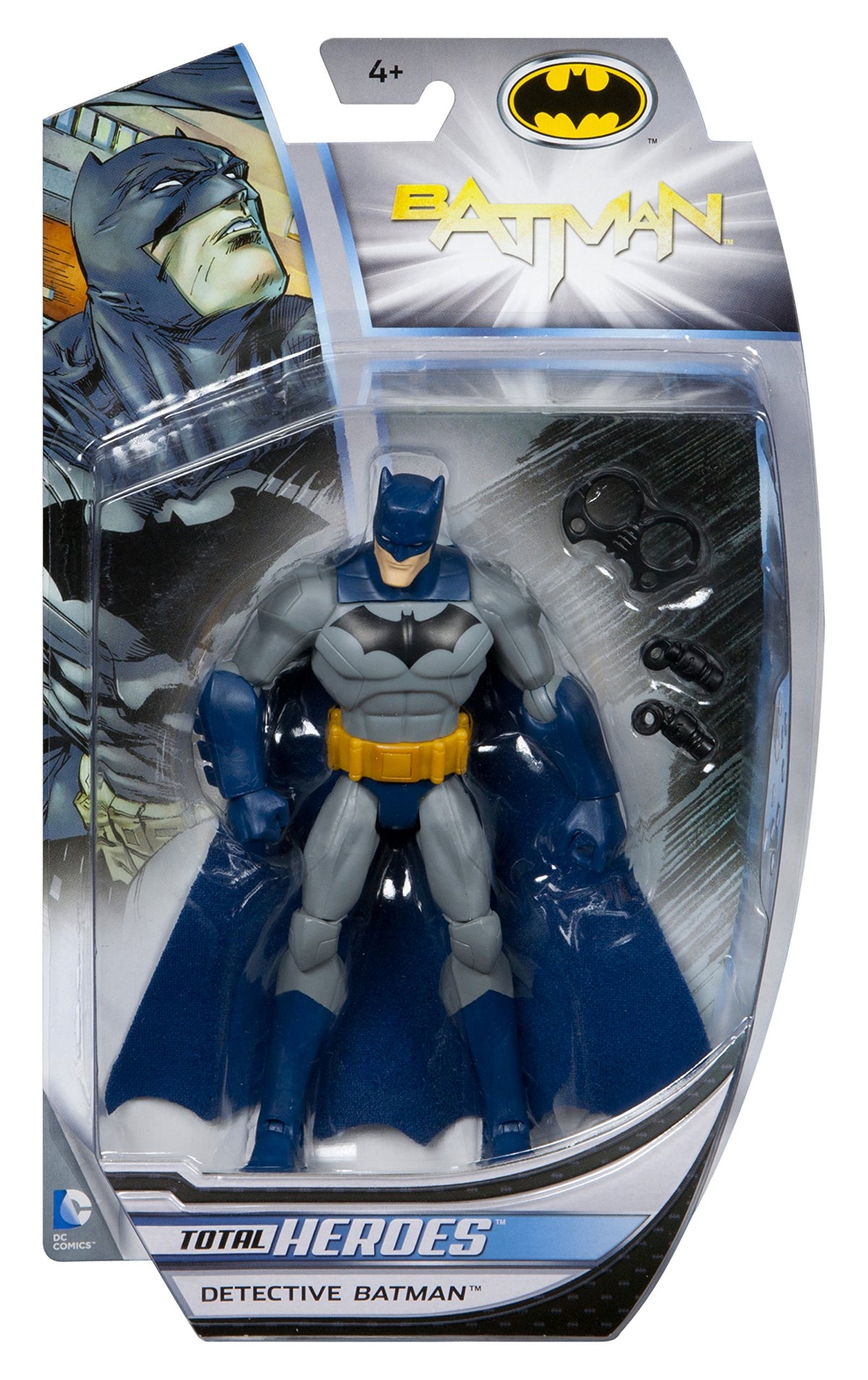 Mattel DC Comics Total Heroes Detective Batman 6" Action Figure