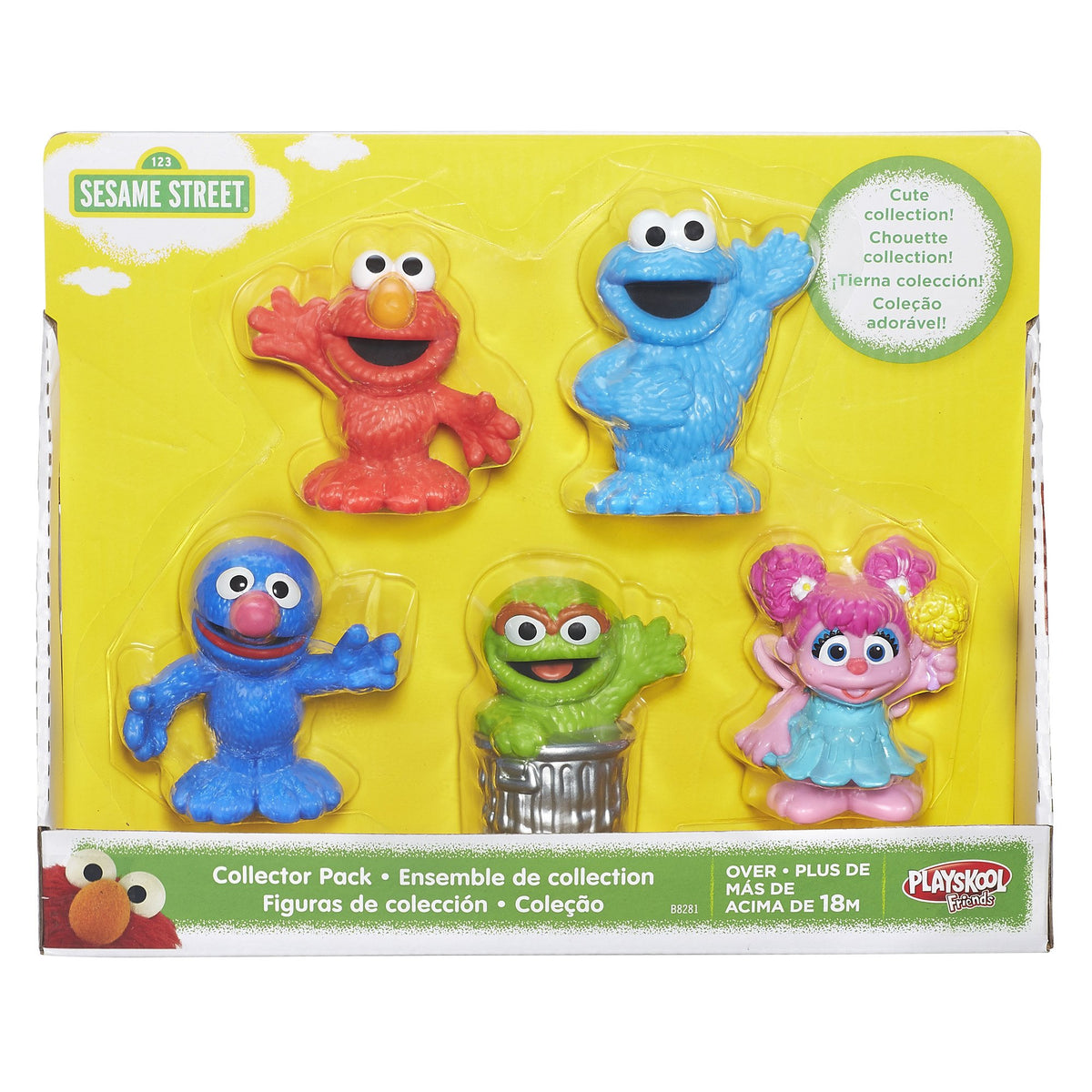 Playskool-Sesame-Street Collector Pack 5 Figures