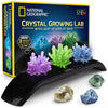 National Geographic Crystal Growing Kit with 3 Crystals for Kids Ages 8-12
