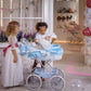JC Toys | Berenguer Boutique | Royal Pram in Blue | Ages 3+