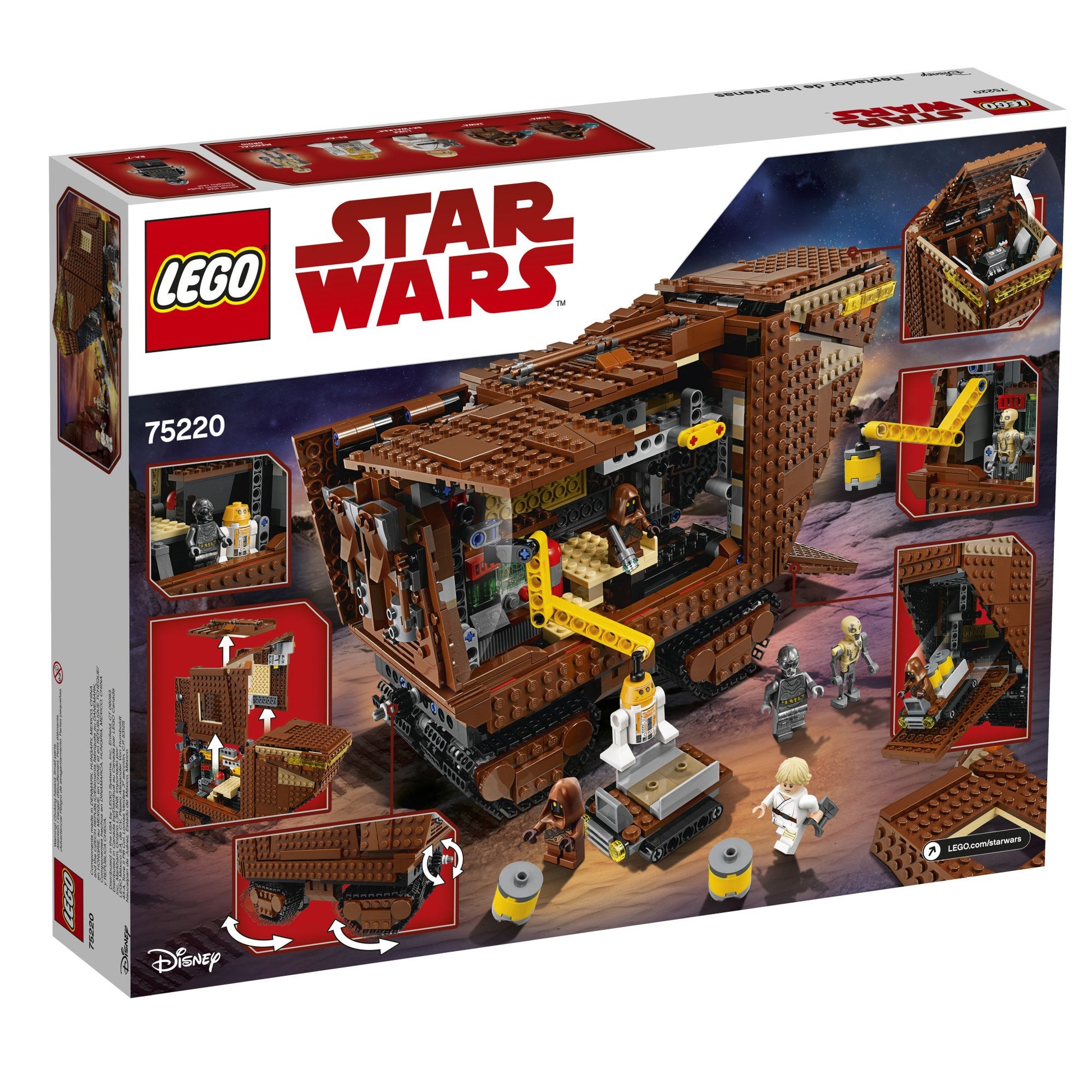 LEGO Star Wars: A New Hope Sandcrawler 75220 Building Kit (1239 Pieces)