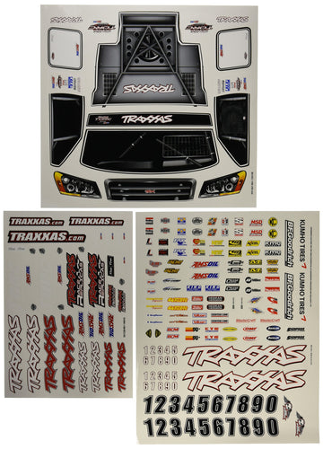 Traxxas 6813 Slash 4x4 Decal Sheet