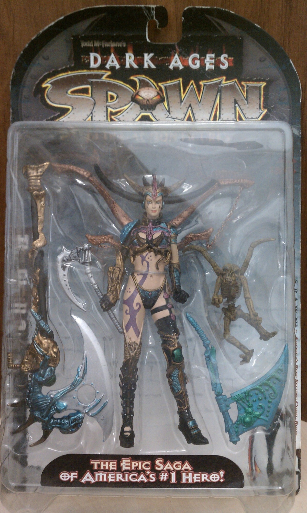 1998 Spawn Action Figure Series 11 Dark Ages - Skull Queen