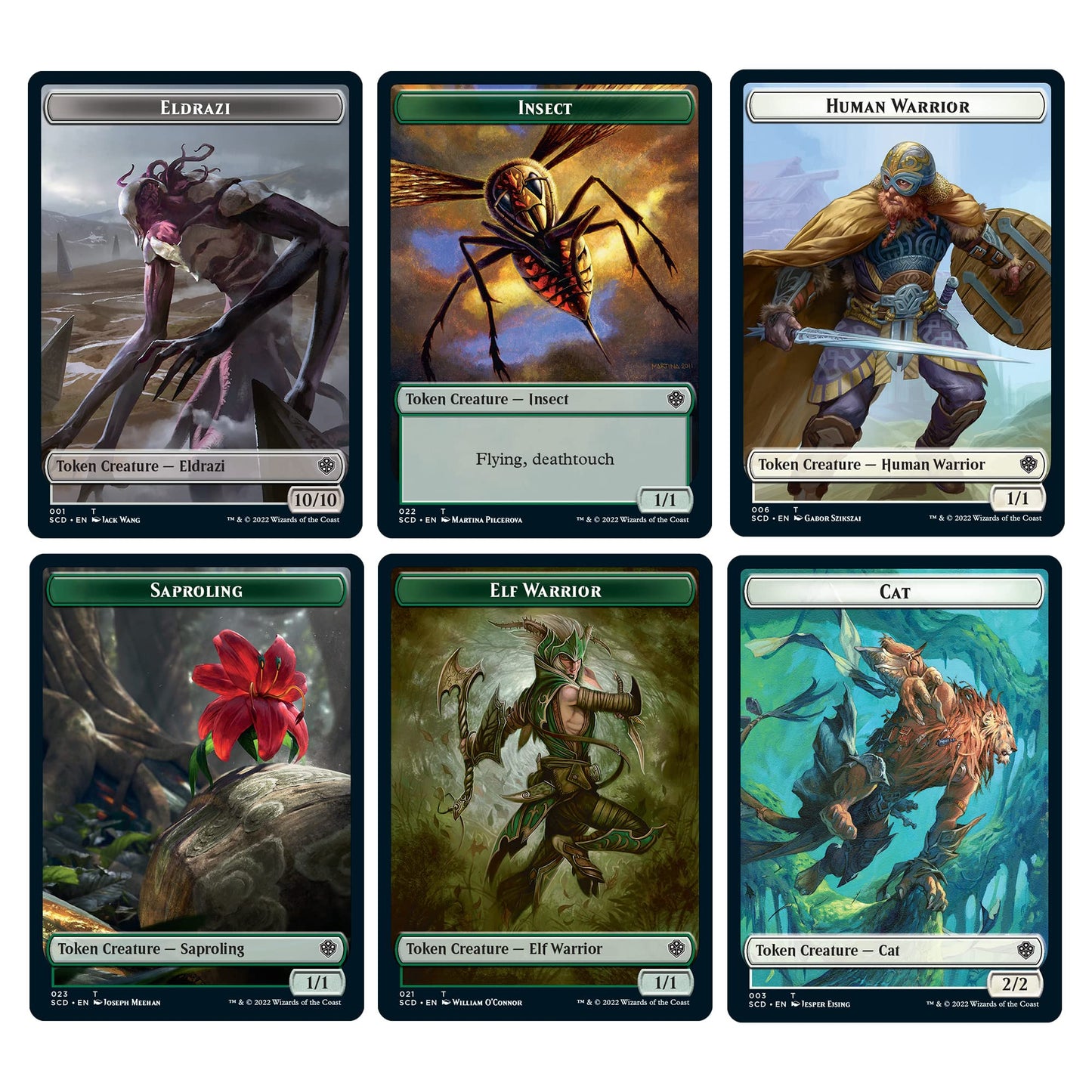 Magic: The Gathering Starter Commander Deck - Token Triumph (Green-White) | Ready-to-Play Deck for Beginners and Fans | Ages 13+ | Collectible Card