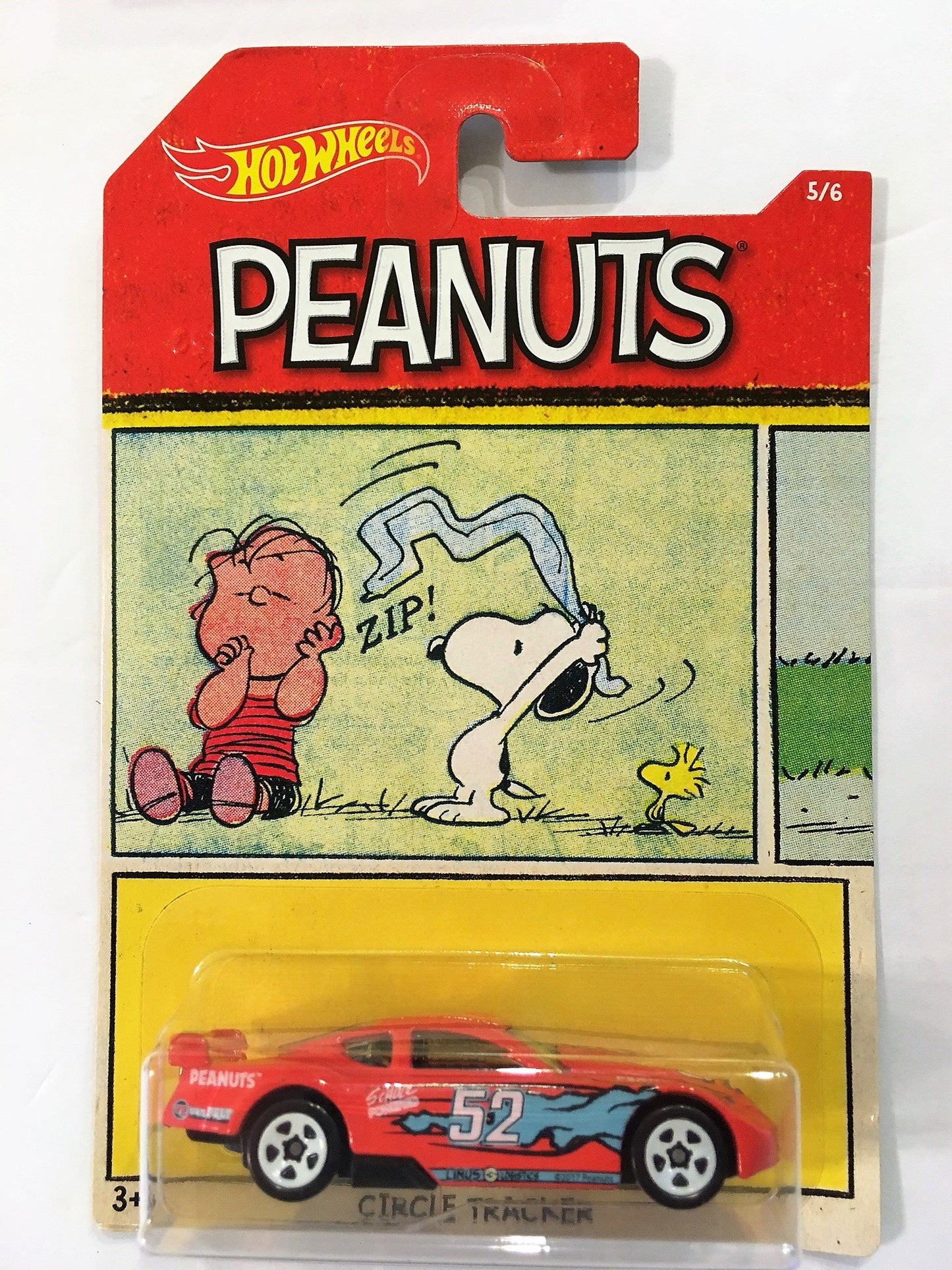 2017 Hot Wheels PEANUTS Complete Set Of 6 : CHARLIE BROWN (Bone Shaker), SNOOPY (Altred Ego), LUCY (Purple Passion), FRANKLIN (Chicane), LINUS (Circle