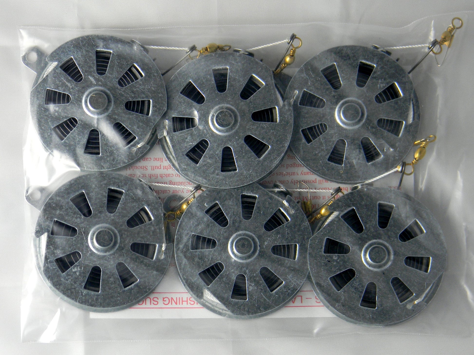 White's Auto Fisher 6 Yo Yo Automatic Fishing Reel - Package of 1/2 Dozen YoYos - Yo Yo Fish Trap