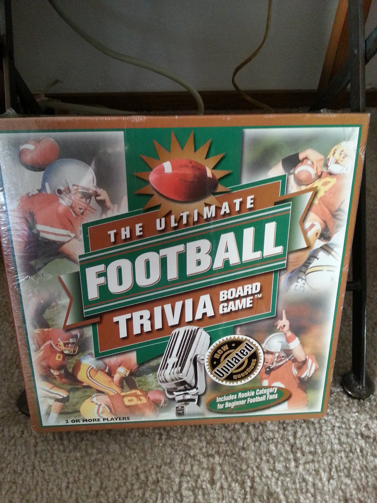 Vintage Sports Cards Inc The Ultimate Football Trivia Board Game
