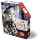 Madd Capp Puzzles - I AM Owl - 300 Pieces - Animal Shaped Jigsaw Puzzle