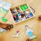 Melissa & Doug Best Friends Magnetic Dress-Up Wooden Dolls Pretend Play Set (78 pcs)