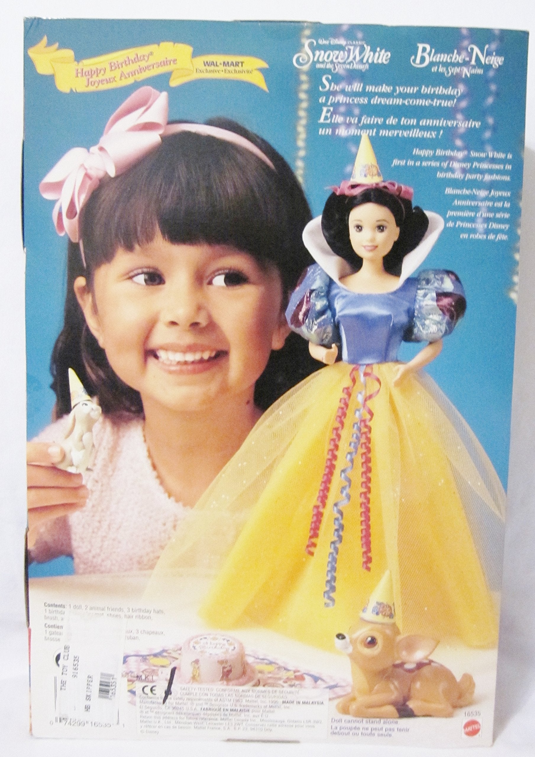 Mattel Snow White Happy Birthday Doll