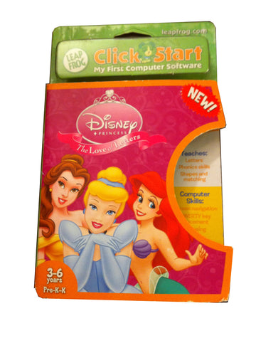 Leapfrog Clickstart Educational Software:Disney Princess, The Love of Letters