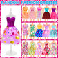 82 Pack Doll Clothes and Accessories - 2 Princess Dresses 1 Evening Dresses 5 Fashion Dresses 2 Tops 2 Pants 2 Bikini Swimsuits 20 Shoes 48