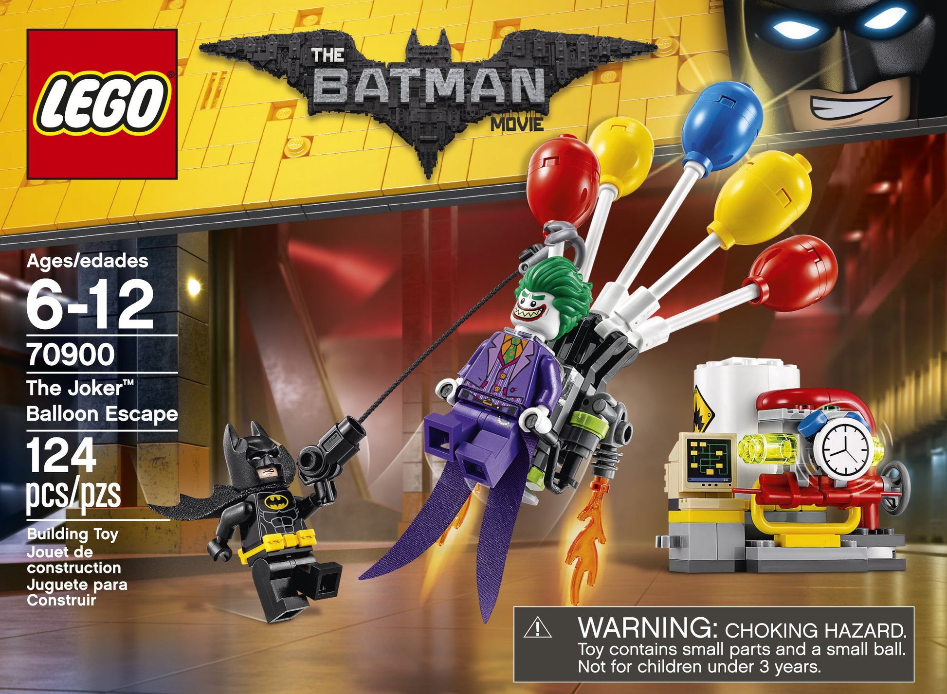 LEGO The Batman Movie The Joker Balloon Escape 70900 Batman Toy
