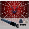 Extalas MTG Playmat with Storage Tube & 7-Dice Set - Waterproof TCG Playmat with Stitched Edges, Non-Slip Rubber Card Game Mat (24"x14") (playmat