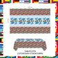 3 Packs 2026 International Football Tournament Tablecloths 108 x 54 Inch Global Flags Soccer Theme Party Table Covers Disposable Waterproof Plastic