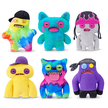 Fuggler Fugg Life 9-Inch Plush Toy (Sir Belch) by ZURU - Funny Ugly Monster Stuffed Animal with Human-Like Teeth, Quirky Collectible Plush for Kids